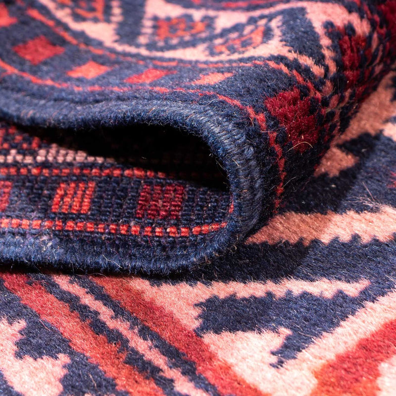 Runner Kelim Rug - Oriental - 400 x 75 cm - light red