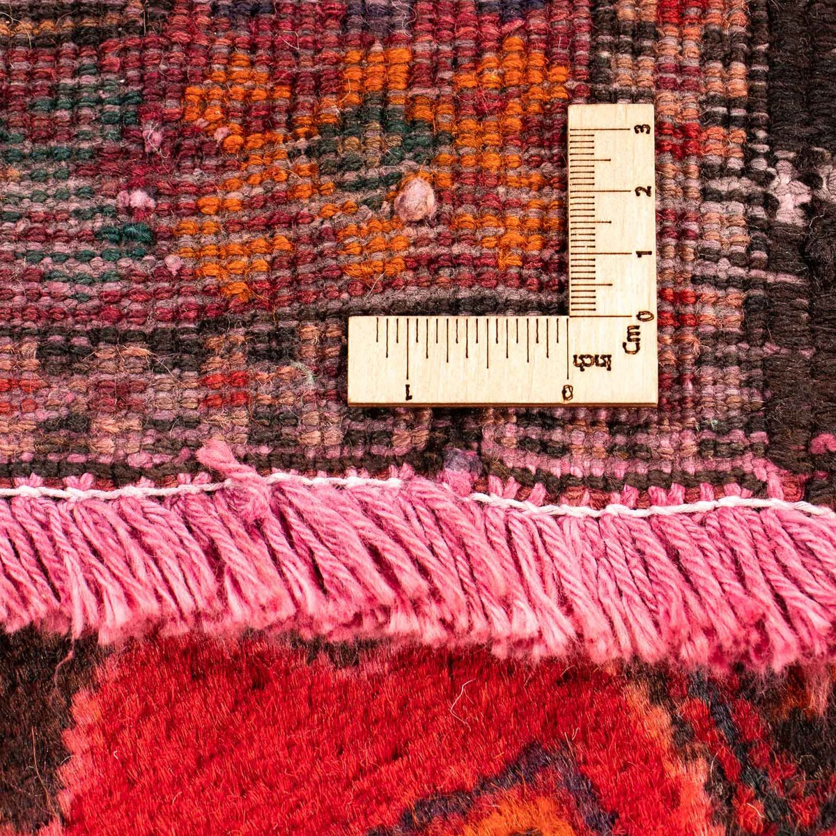 Perser Rug - Nomadic - 297 x 154 cm - dark red