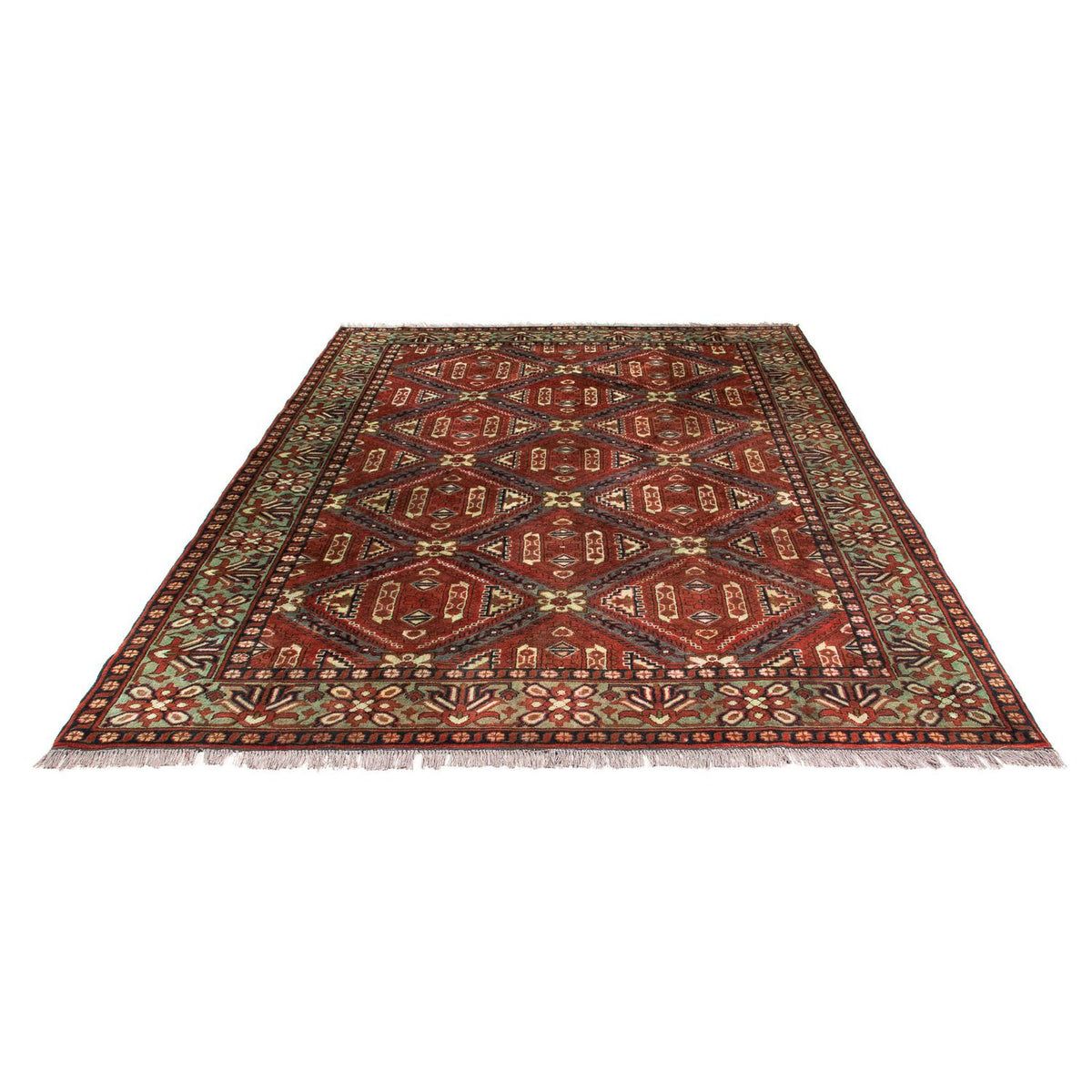 Afghan Rug - Hatschlu - 285 x 208 cm - rust