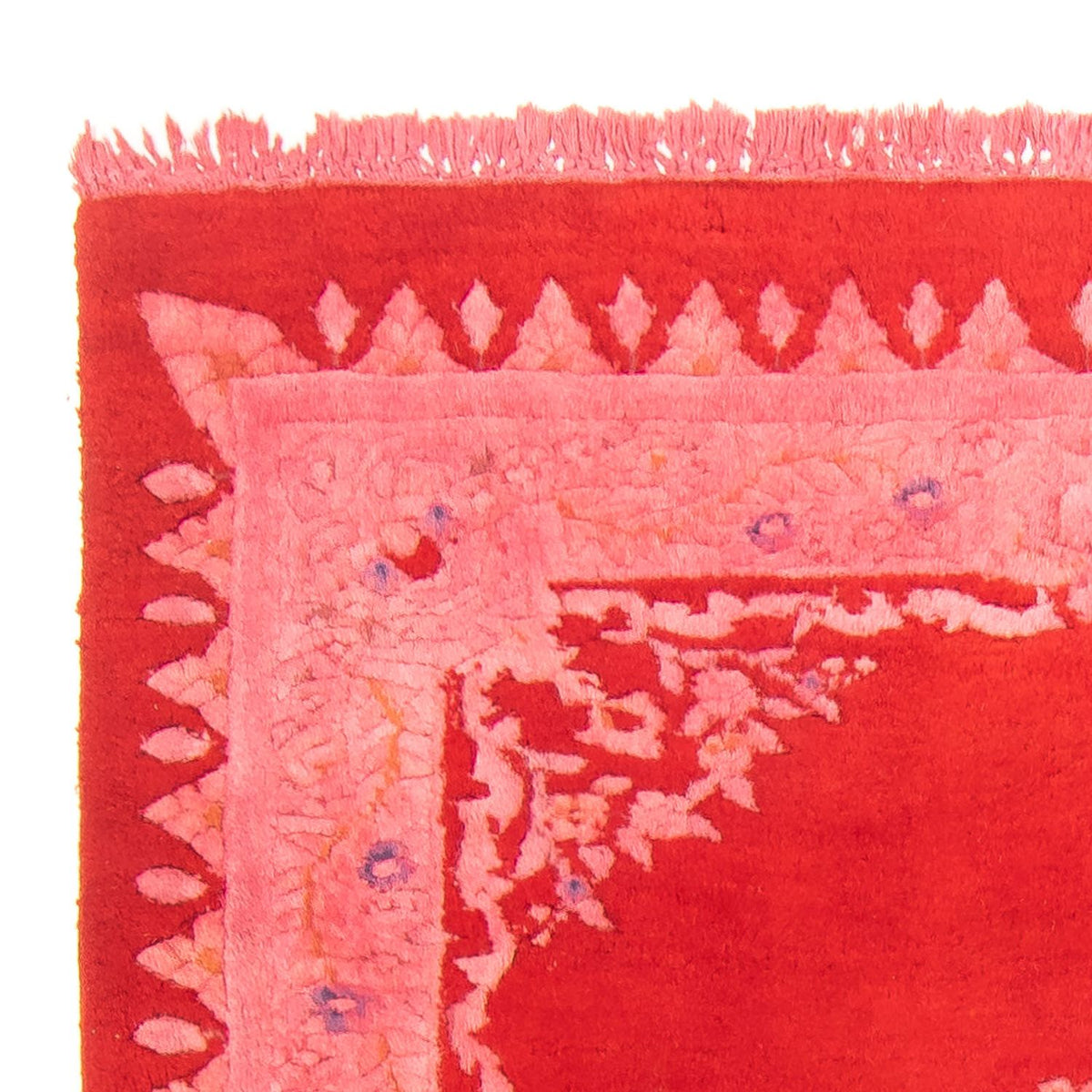 Chinese Rug - 204 x 136 cm - red