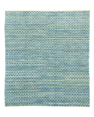 Designer Rug - 270 x 244 cm - light blue