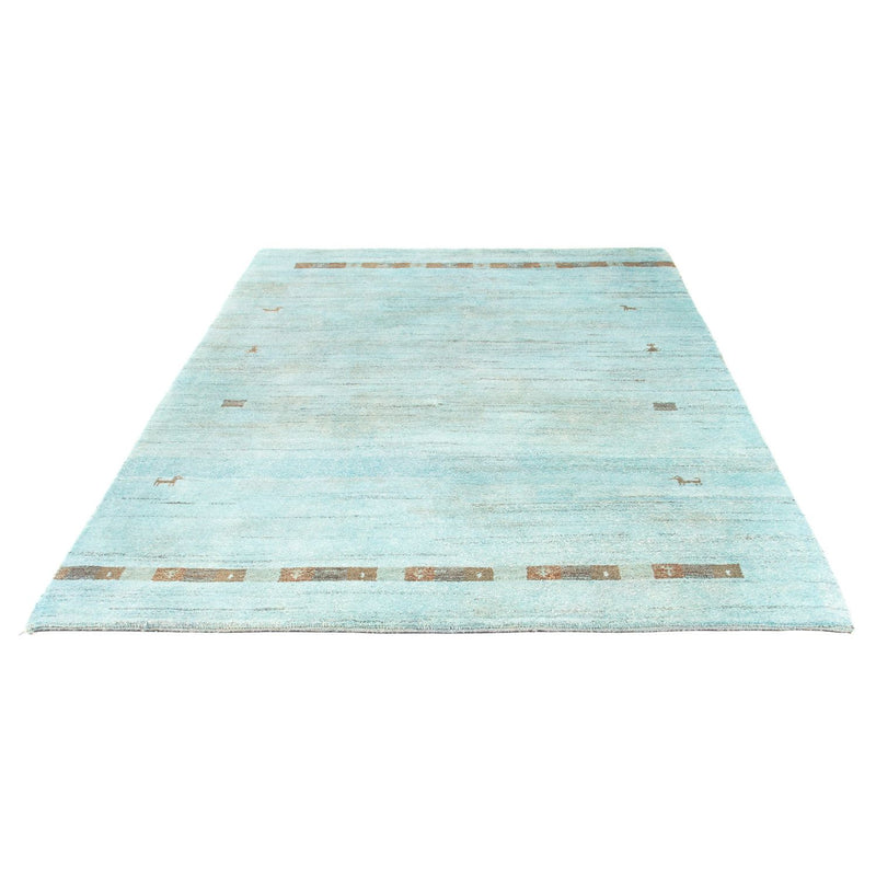 Gabbeh Rug - Indus - 237 x 170 cm - light blue