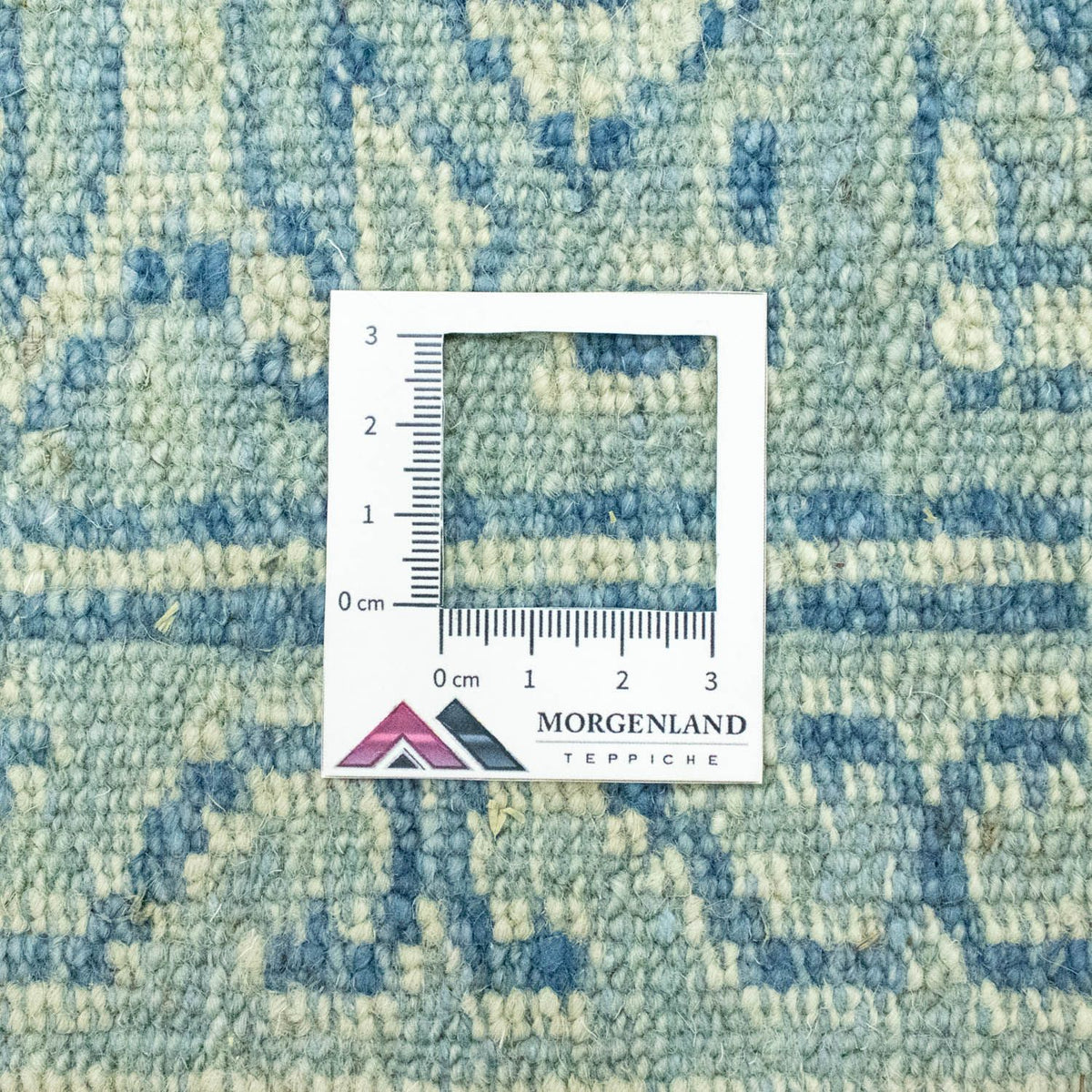 Designer Rug - 301 x 258 cm - light blue