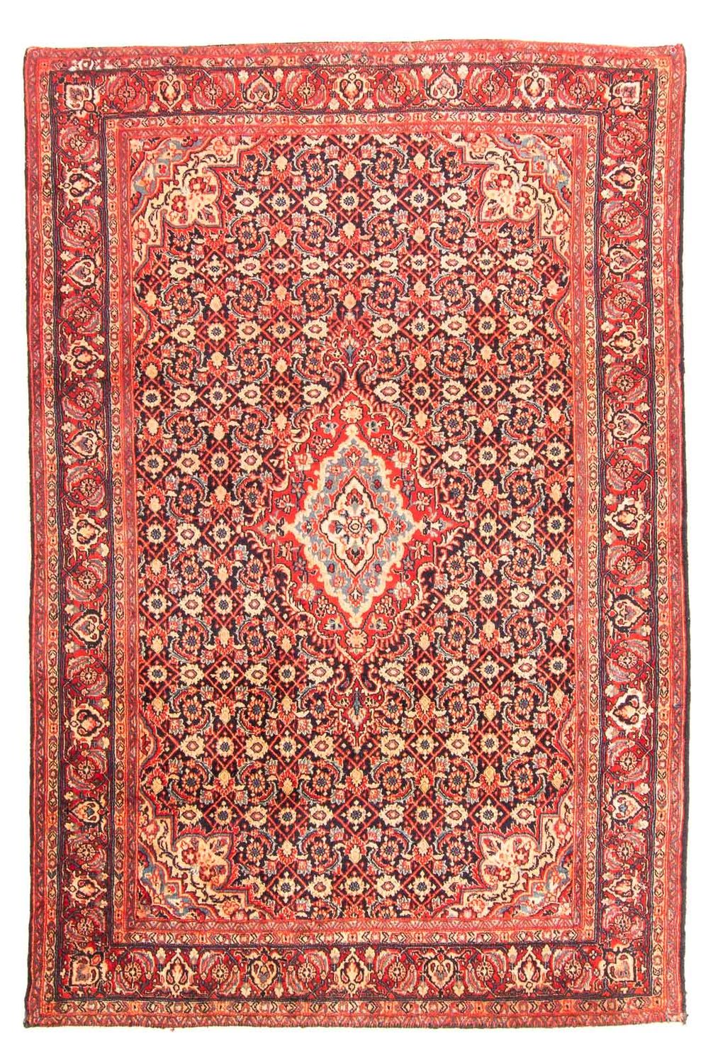 Perser Rug - Nomadic - 202 x 135 cm - light red