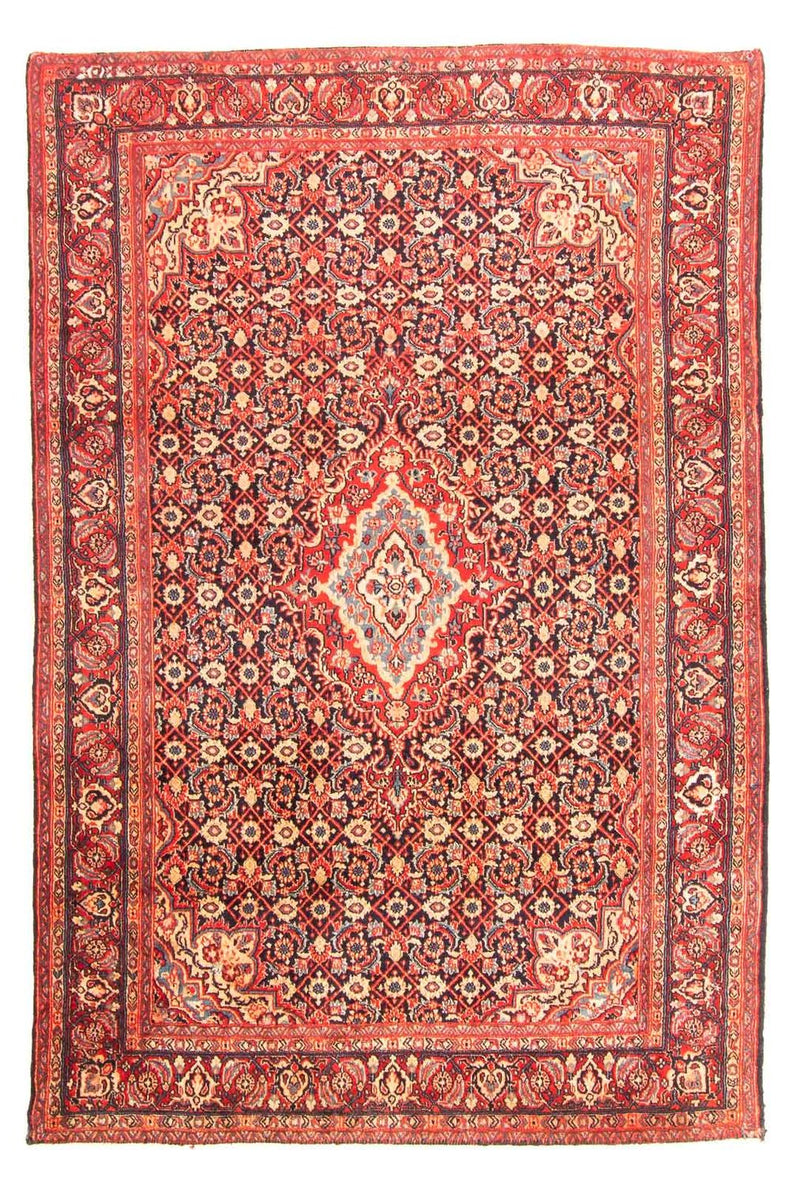 Perser Rug - Nomadic - 202 x 135 cm - light red
