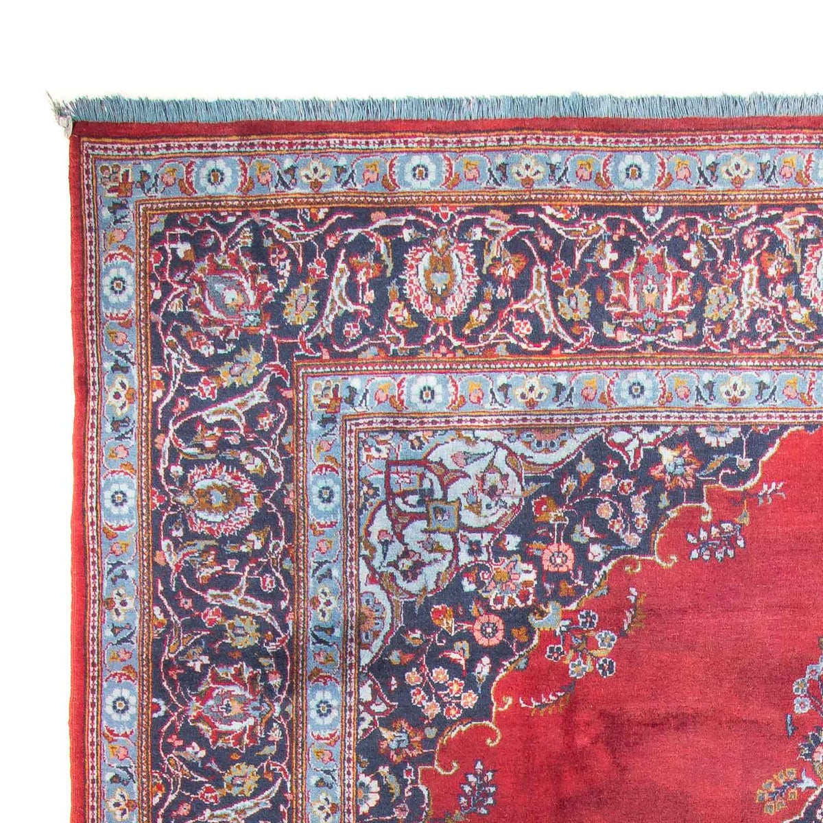 Perser Rug - Keshan - 325 x 225 cm - dark red