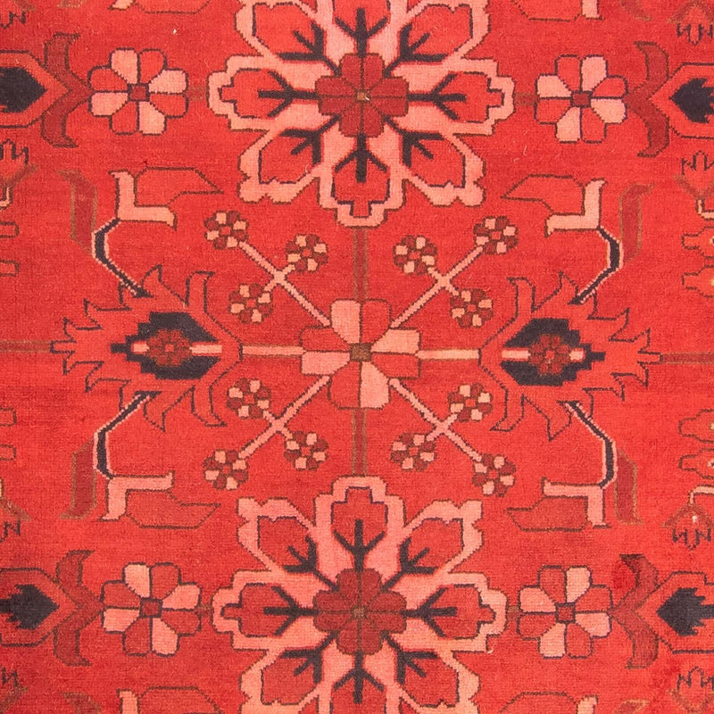 Afghan Rug - Hatschlu - 296 x 210 cm - dark red