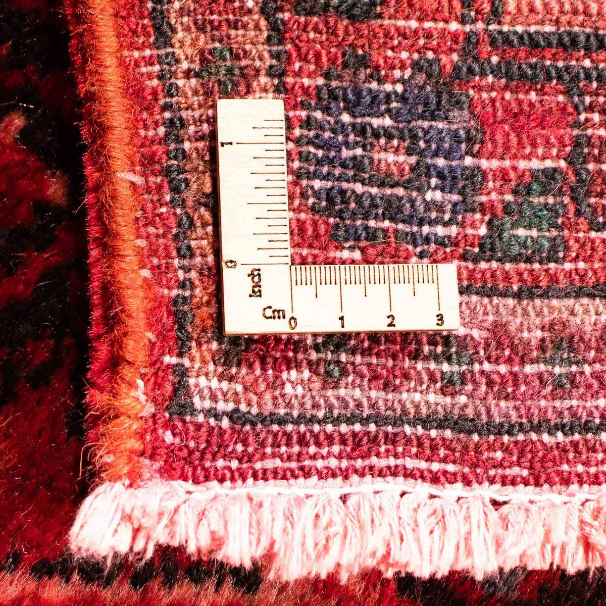 Perser Rug - Nomadic - 302 x 214 cm - dark red