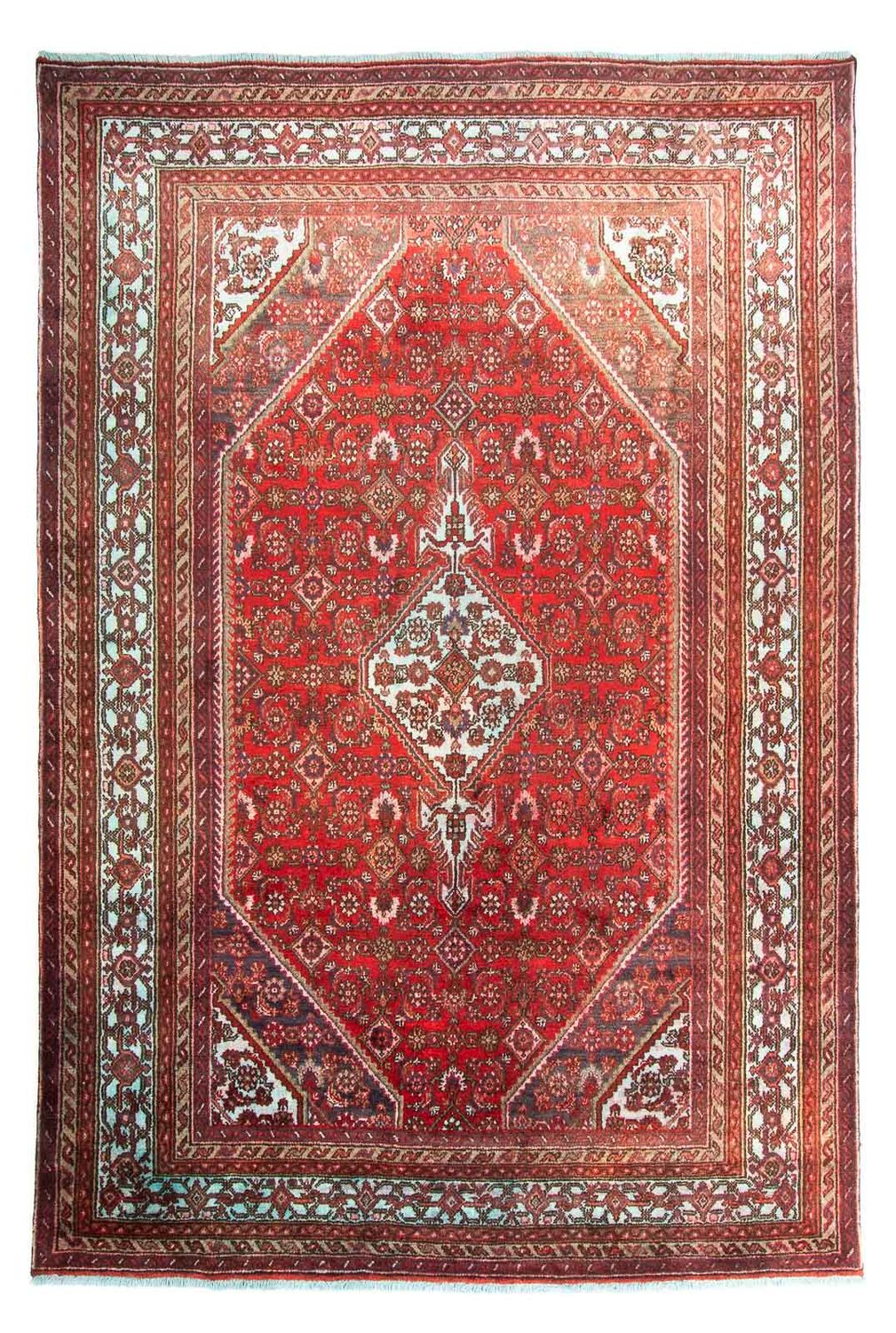 Perser Rug - Nomadic square  - 313 x 305 cm - dark red