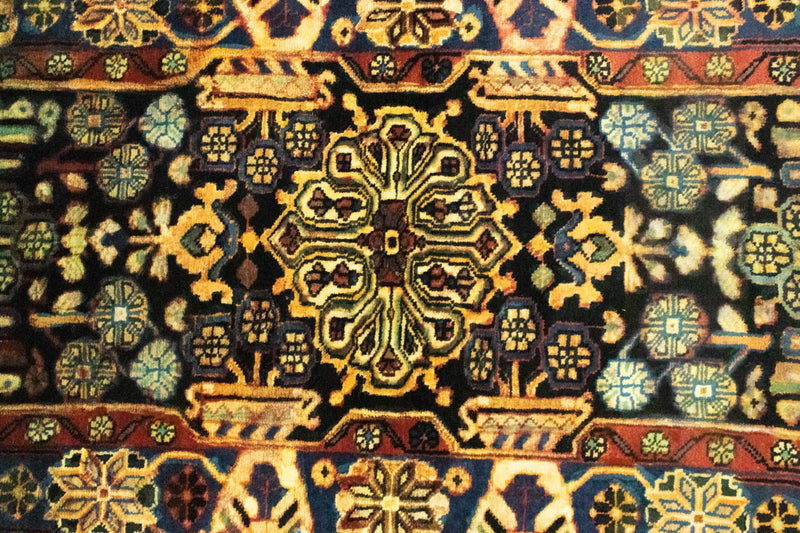 Perser Rug - Nomadic - 172 x 90 cm - blue