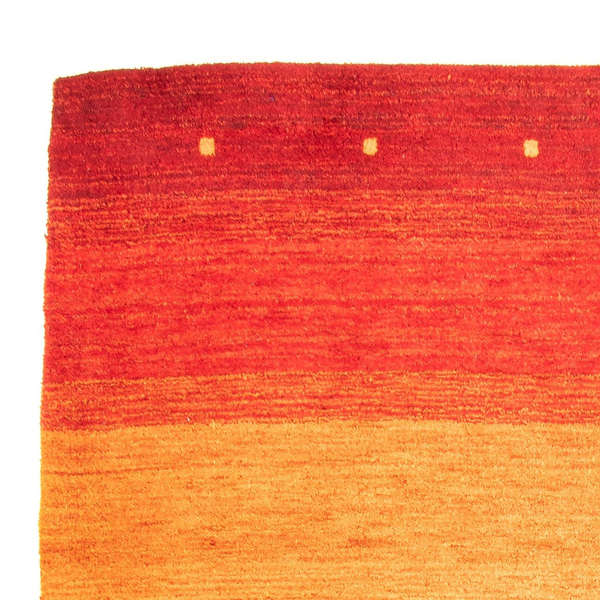 Wool Rug - 233 x 160 cm - orange