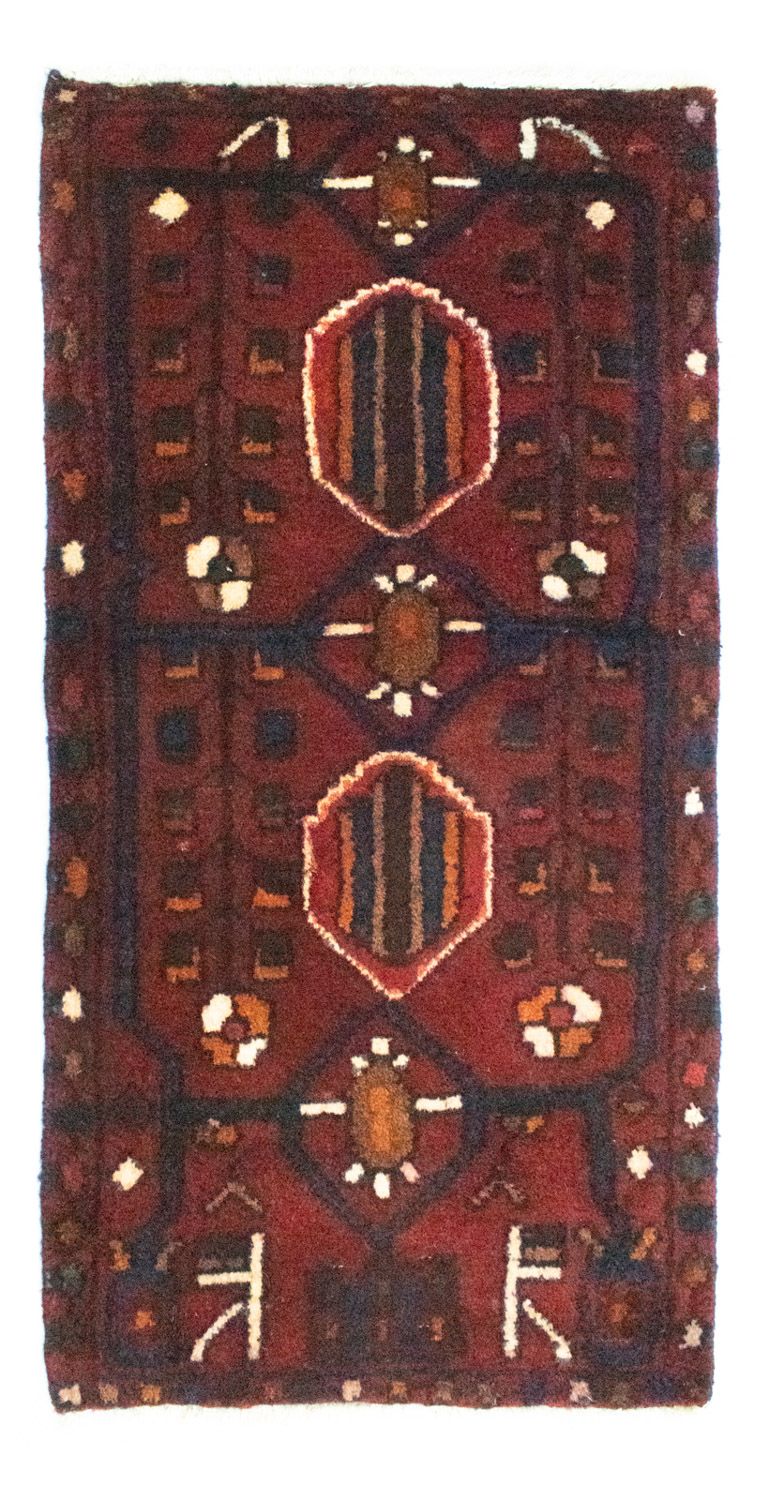 Perser Rug - Nomadic - 100 x 50 cm - red