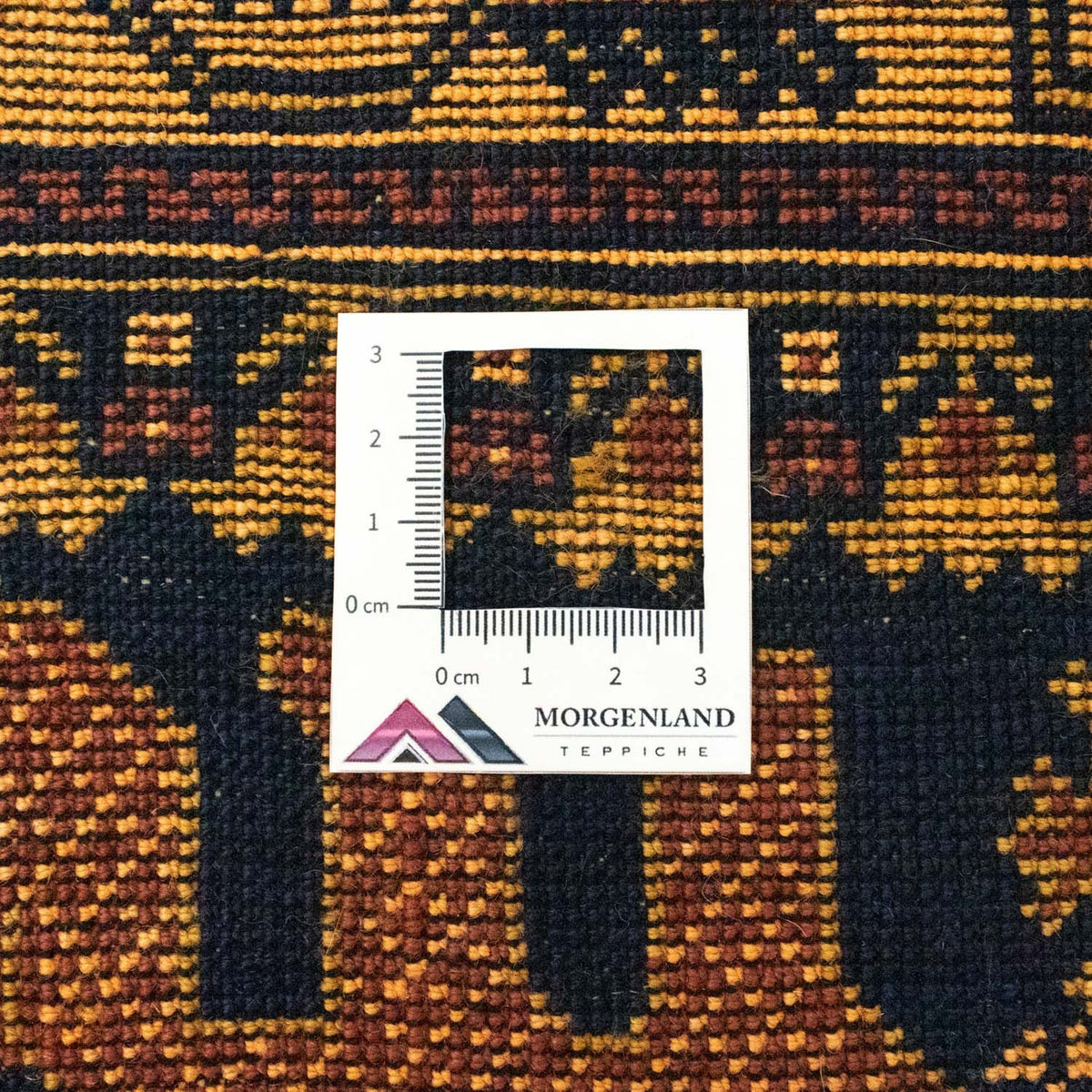 Afghan Rug - 153 x 87 cm - blue