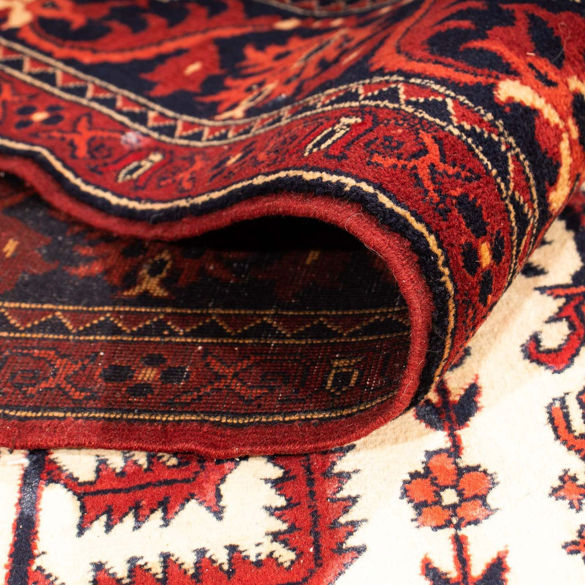 Afghan Rug - 270 x 186 cm - beige