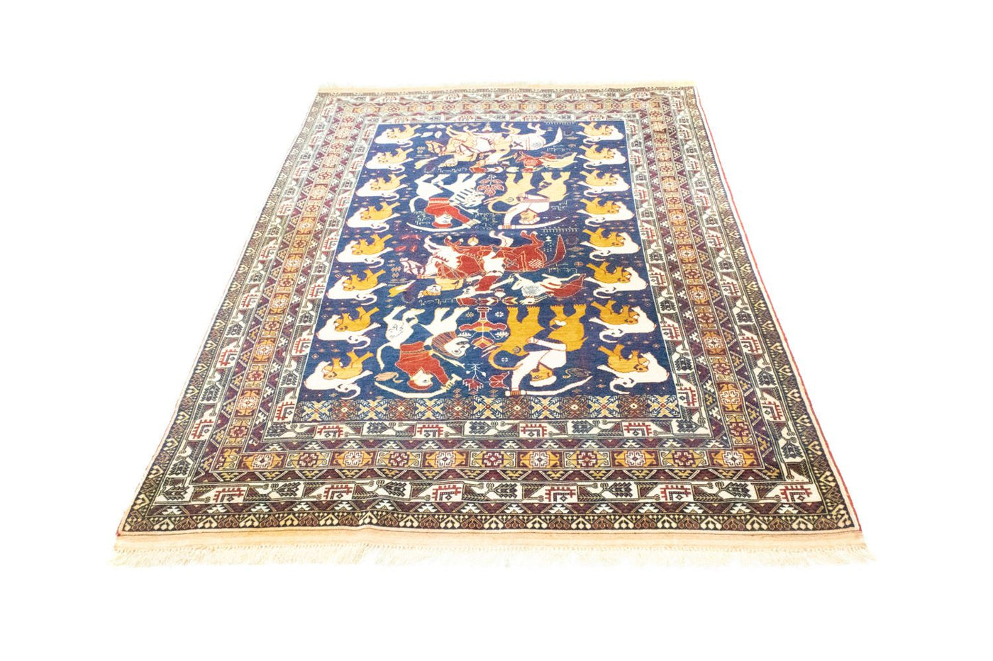 Afghan Rug 195x128cm - Oriental Rug