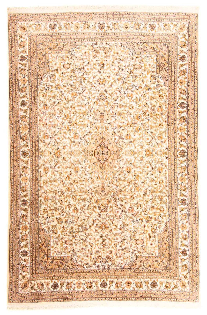 Silk Rug - Kashmir Silk - 270 x 186 cm - beige