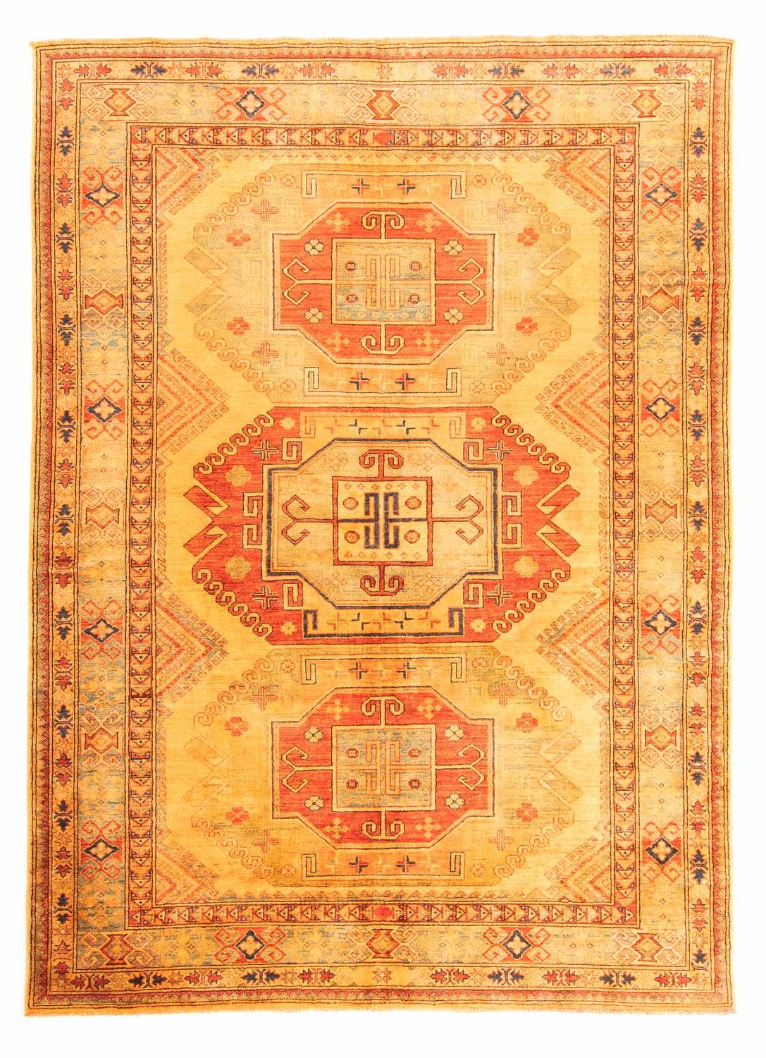 Ziegler Rug - Kazak - 253 x 183 cm - gold
