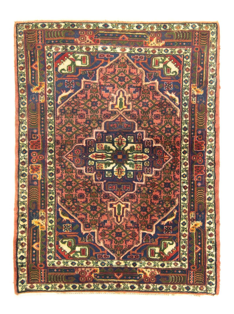 Perser Rug - Nomadic - 145 x 110 cm - orange