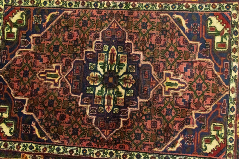 Perser Rug - Nomadic - 145 x 110 cm - orange