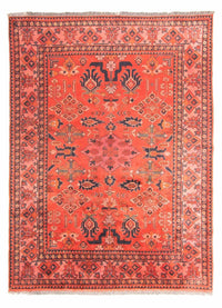 Afghan Rug - Hatschlu - 280 x 200 cm - light red
