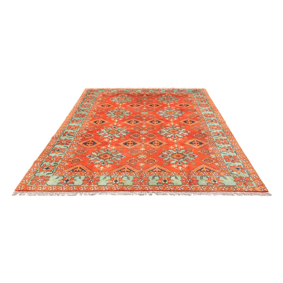 Afghan Rug - Hatschlu - 273 x 213 cm - light red