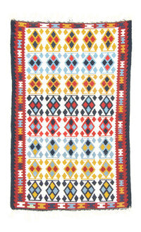 Kelim Rug - Old - 150 x 94 cm - beige