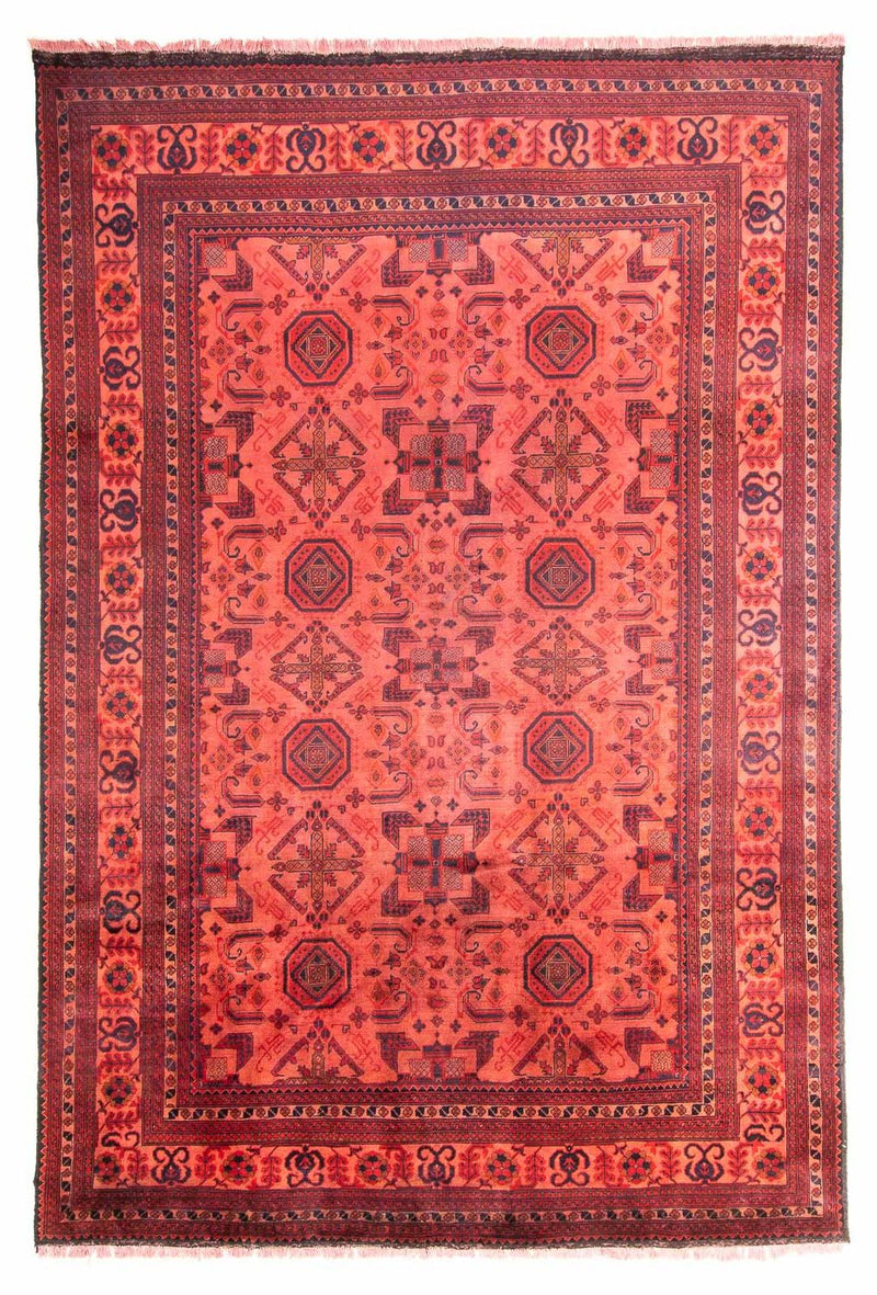 Afghan Rug - Hatschlu - 290 x 200 cm - red