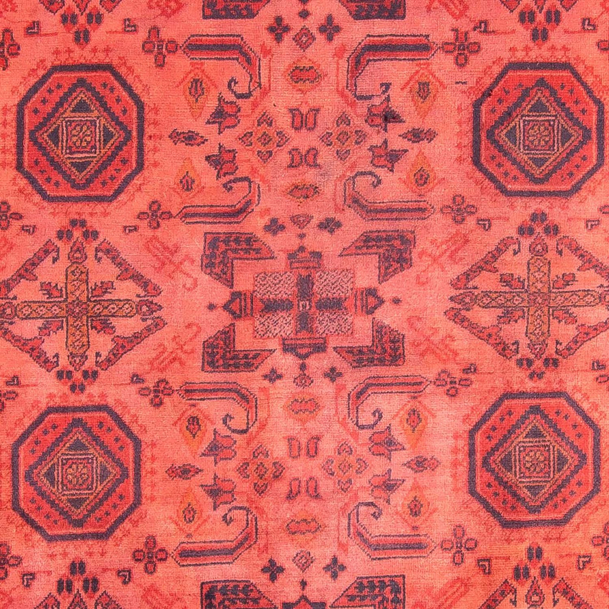 Afghan Rug - Hatschlu - 290 x 200 cm - red