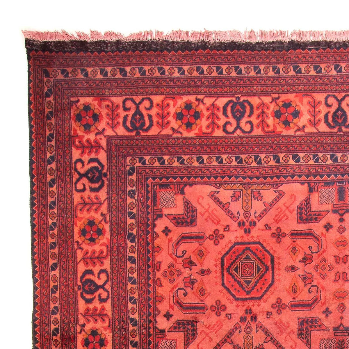 Afghan Rug - Hatschlu - 290 x 200 cm - red