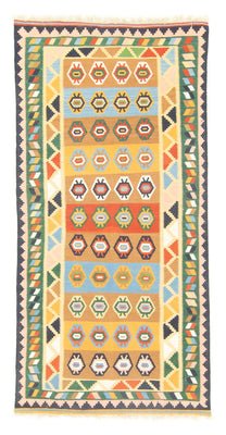 Runner Kelim Rug - Oriental - 256 x 128 cm - colorful
