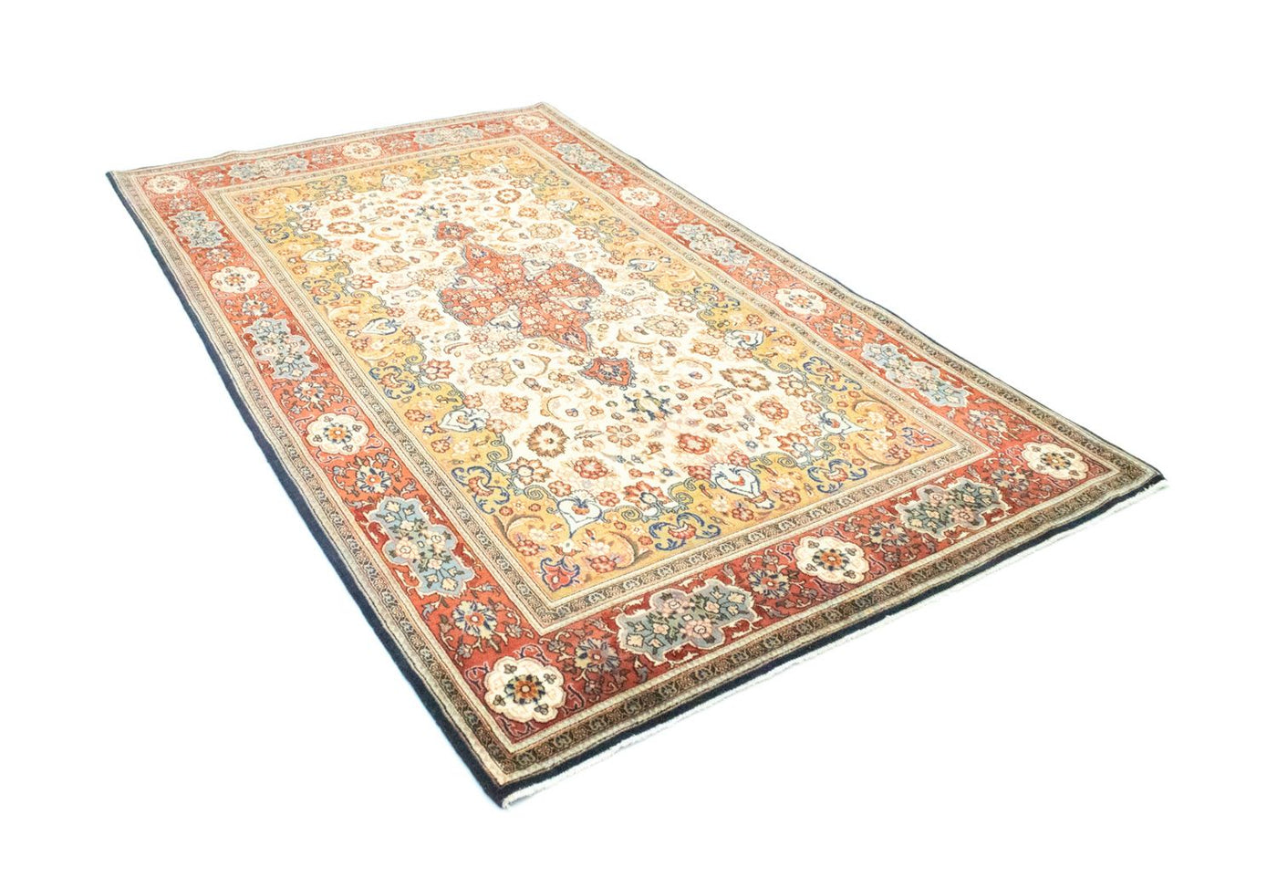 Qom Rug 245x142cm - Persian Rugs