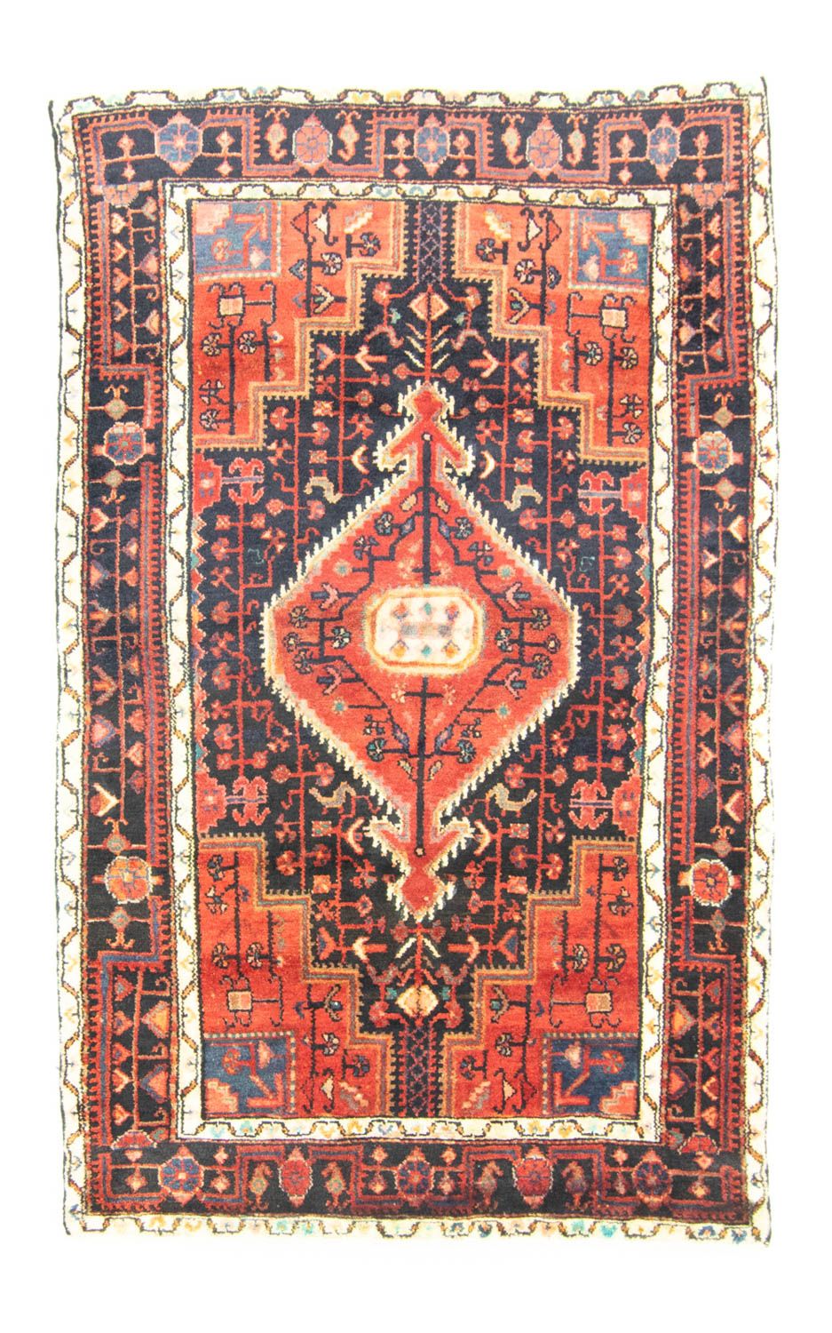 Perser Rug - Nomadic - 193 x 120 cm - orange