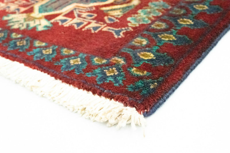 Turkaman Rug - 89 x 63 cm - red