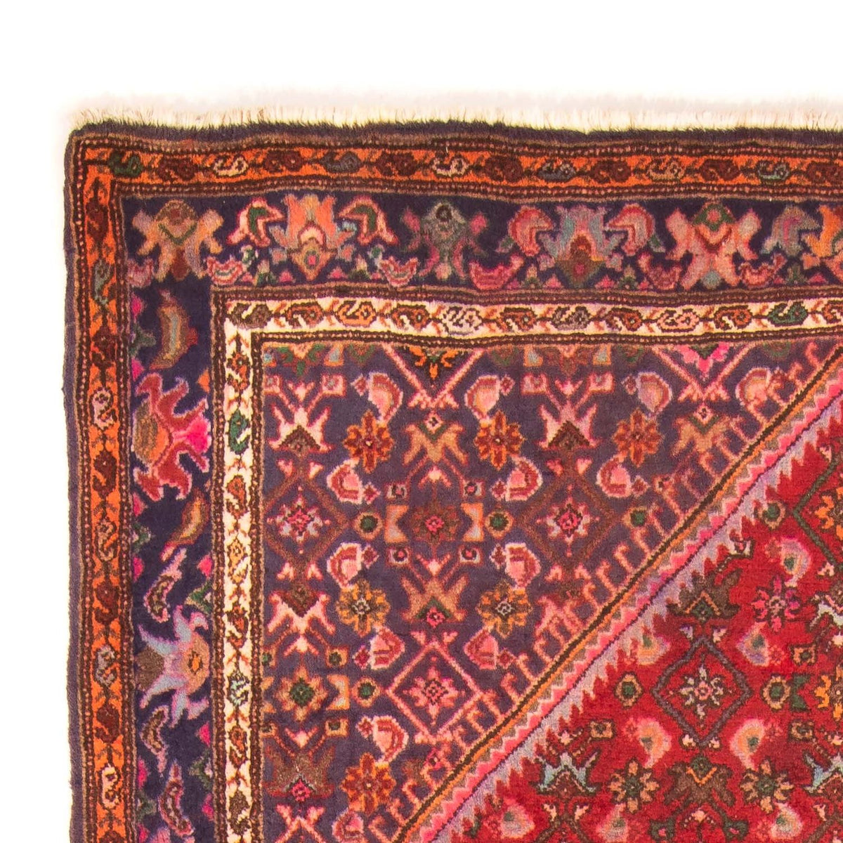 Runner Perser Rug - Bidjar - 222 x 128 cm - light red