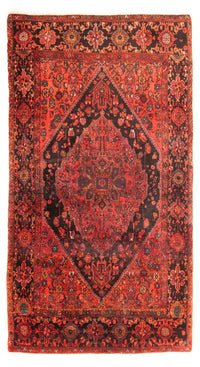 Runner Perser Rug - Nomadic - 238 x 127 cm - dark red