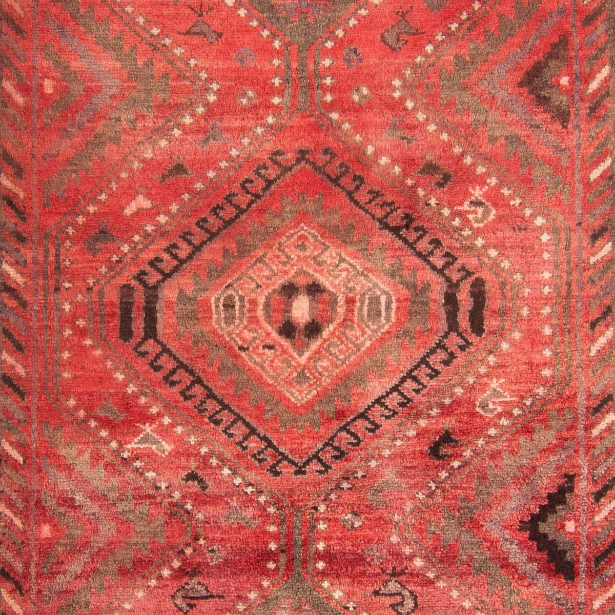 Perser Rug - Nomadic - 242 x 174 cm - dark red