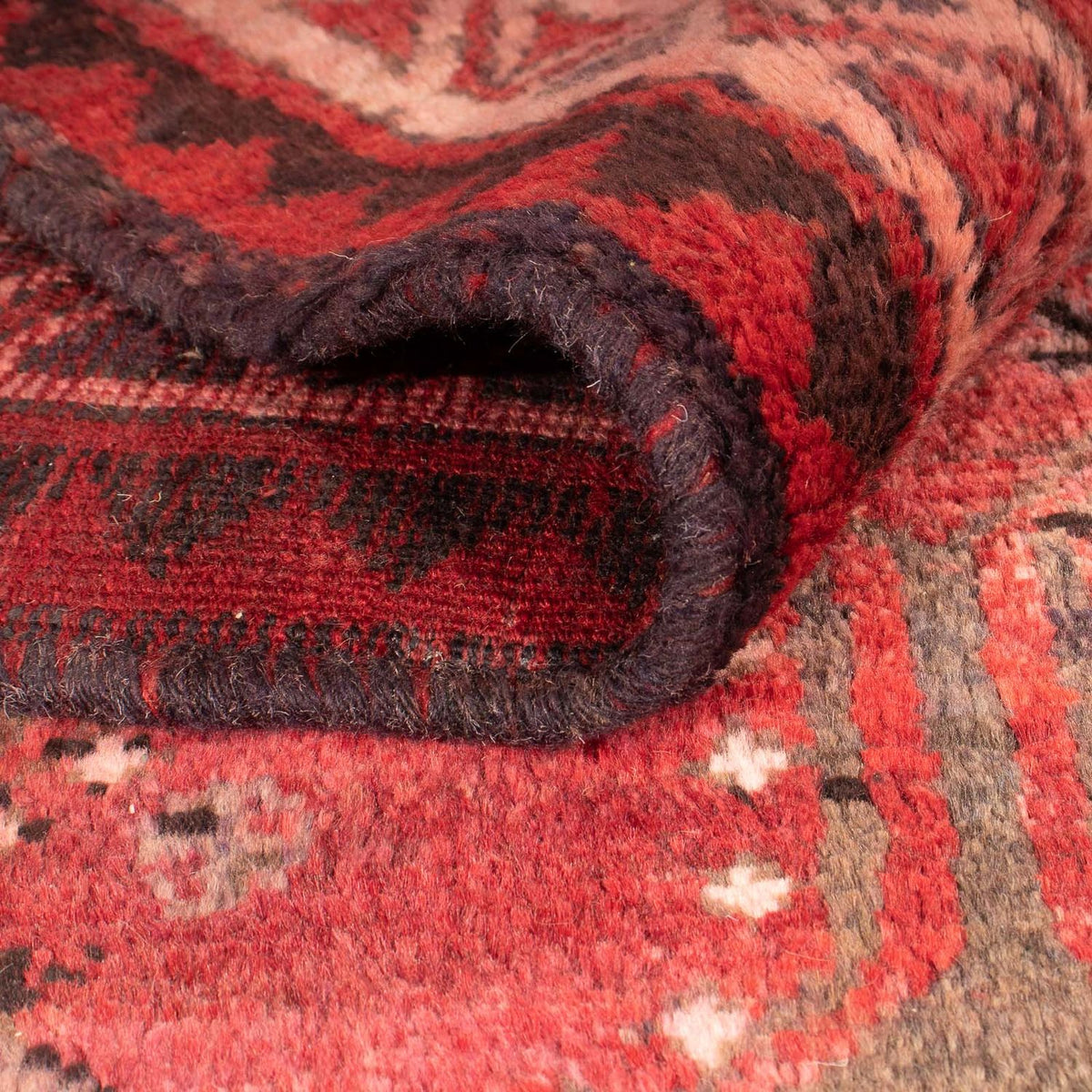 Perser Rug - Nomadic - 242 x 174 cm - dark red