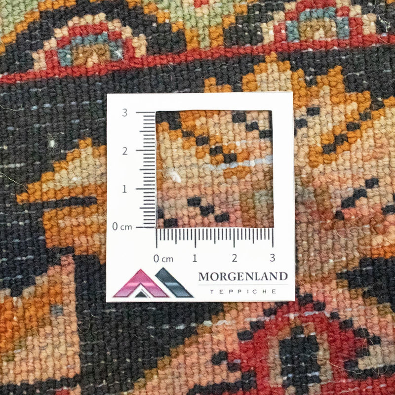 Turkaman Rug - 87 x 67 cm - dark blue