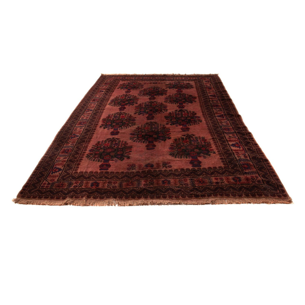 Afghan Rug - 303 x 200 cm - multicolored