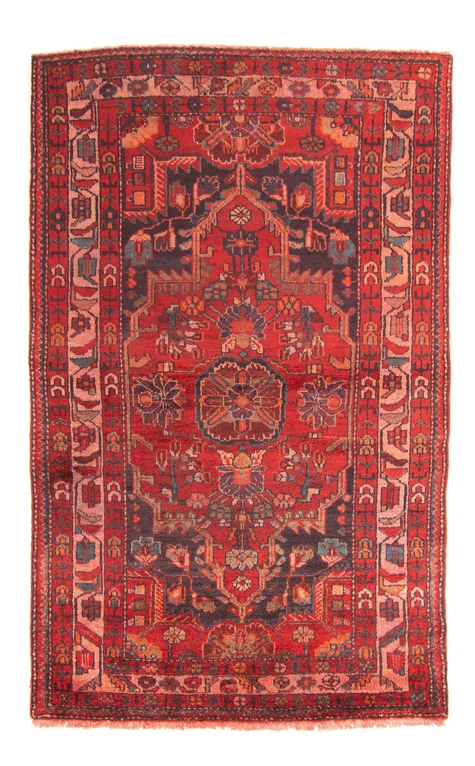 Perser Rug - Nomadic - 174 x 112 cm - dark red