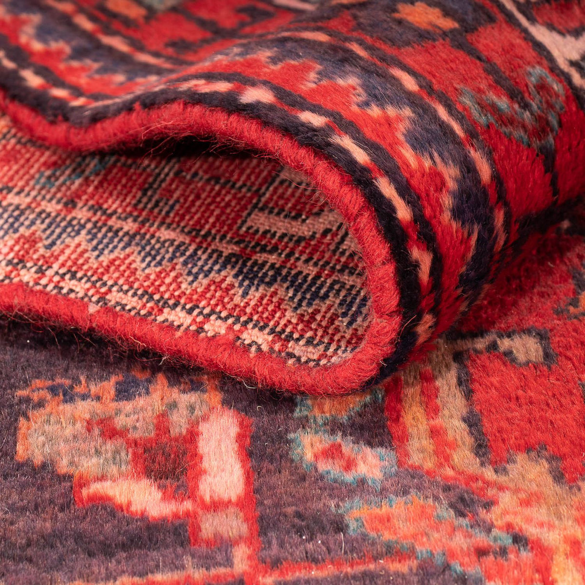 Perser Rug - Nomadic - 174 x 112 cm - dark red