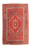 Perser Rug - Nomadic - 200 x 127 cm - red
