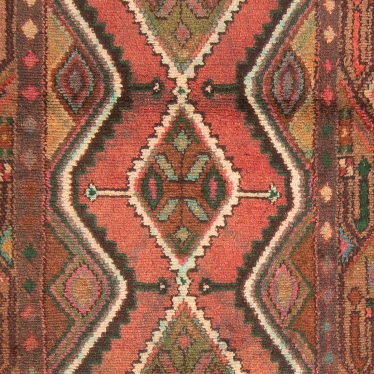 Runner Perser Rug - Nomadic - 290 x 86 cm - light red