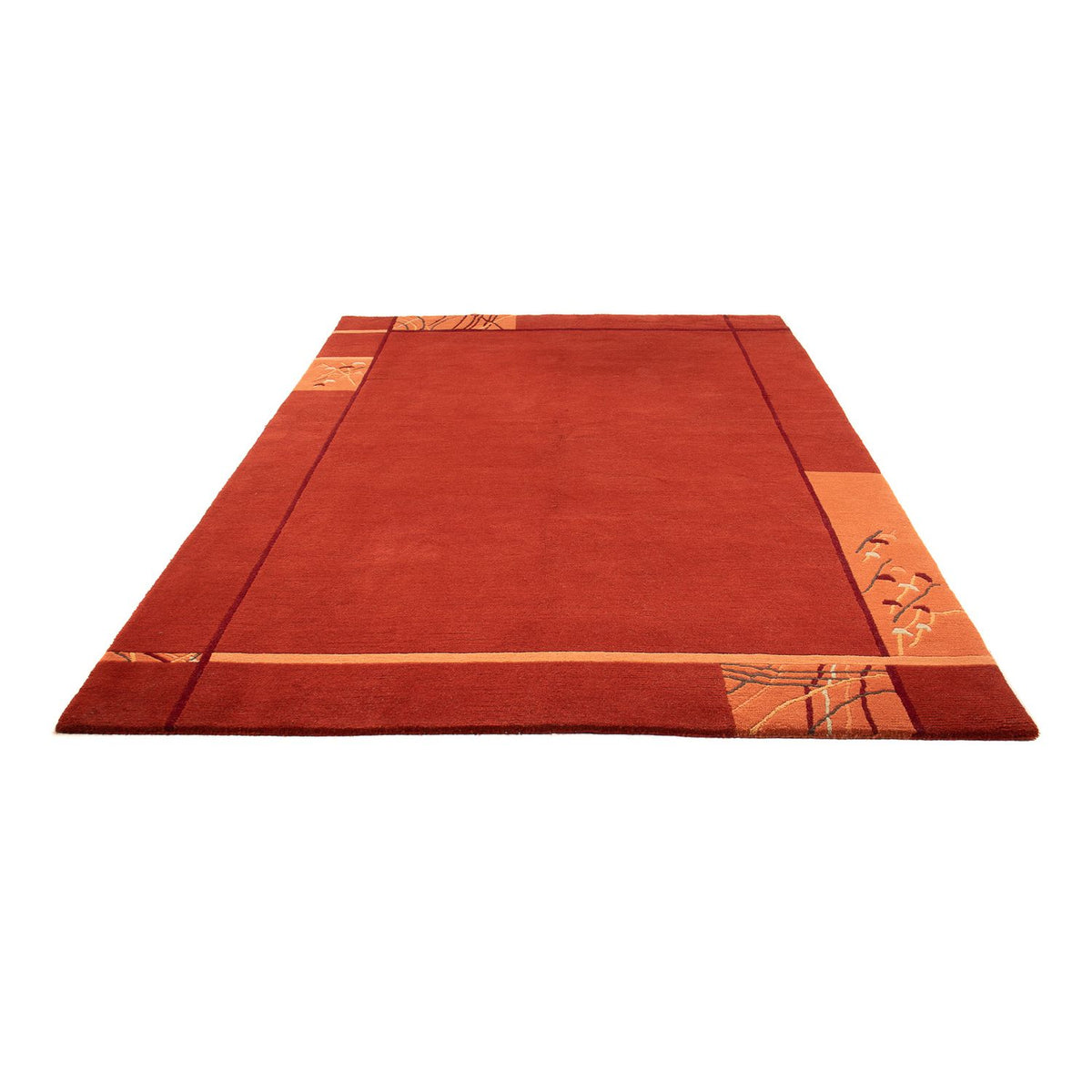 Nepal Rug - 293 x 205 cm - dark red