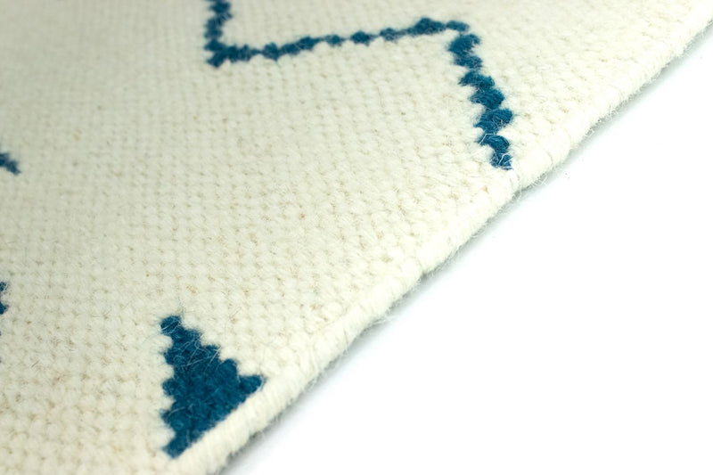 Kelim Rug - Trendy - 95 x 62 cm - blue