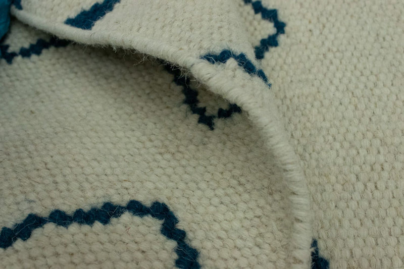 Kelim Rug - Trendy - 95 x 62 cm - blue