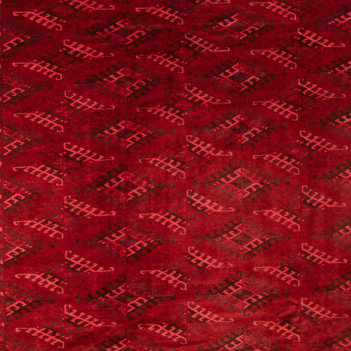 Afghan Rug - 323 x 279 cm - red