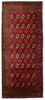 Turkaman Rug - 130 x 60 cm - red