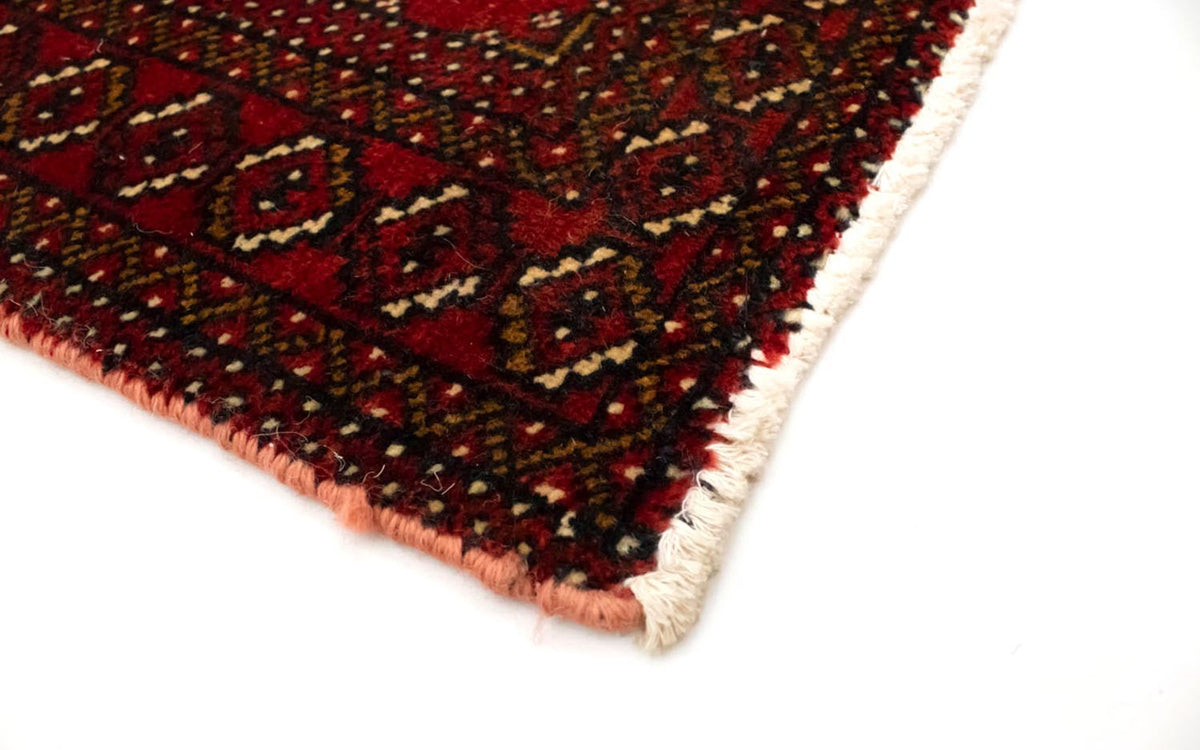 Turkaman Rug - 130 x 60 cm - red