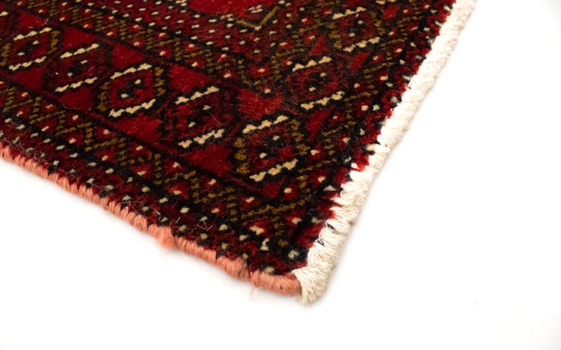 Turkaman Rug - 130 x 60 cm - red